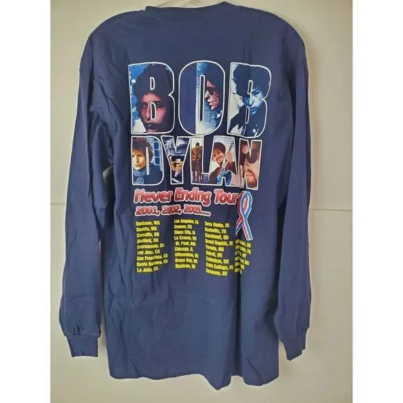 Dylan Navy Long Sleeve Tee with Graphic - Picture 2 of 6